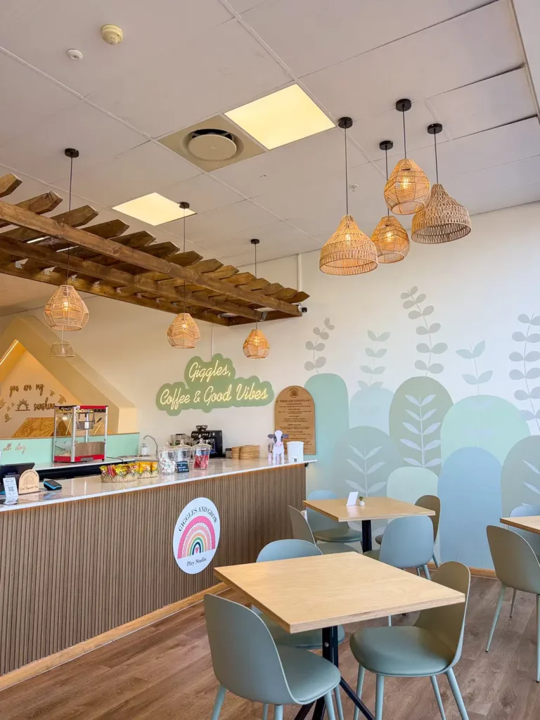 Giggles and Grow Table Bay , play studio for toddlers