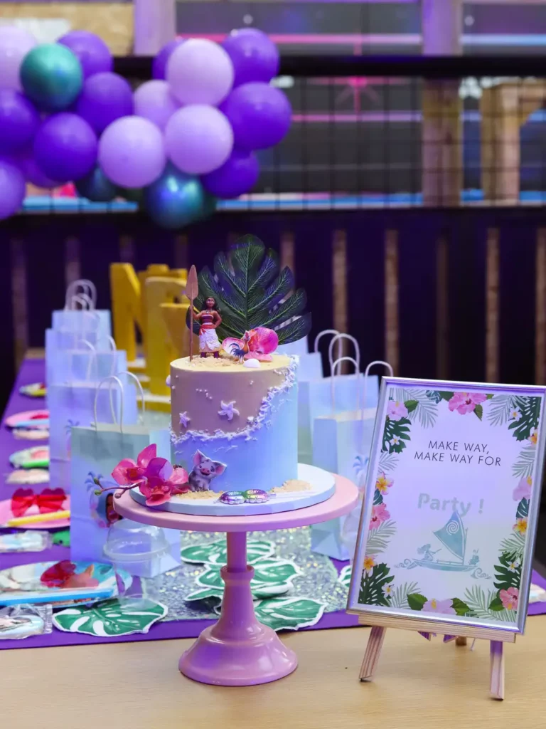 moana themed birthday party in cape town