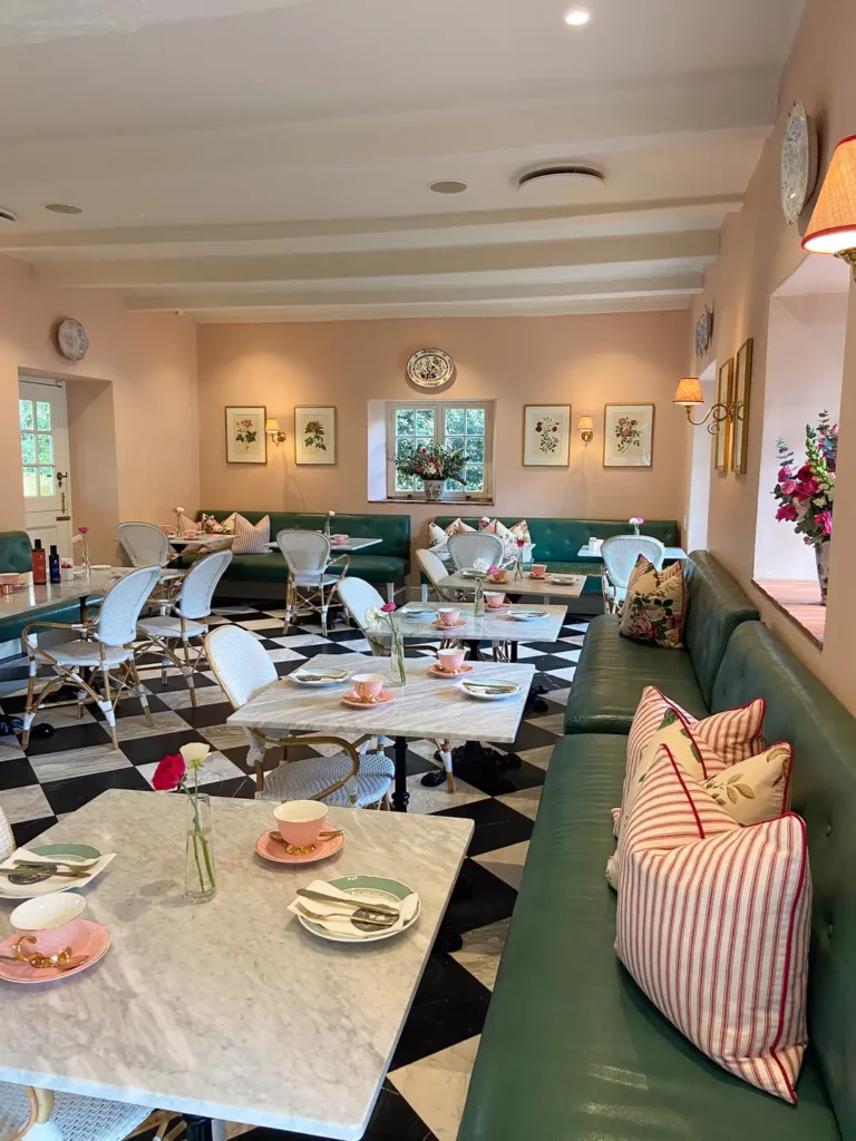Rose Terrace at Vergelegen Tea Room family friendly somerset west