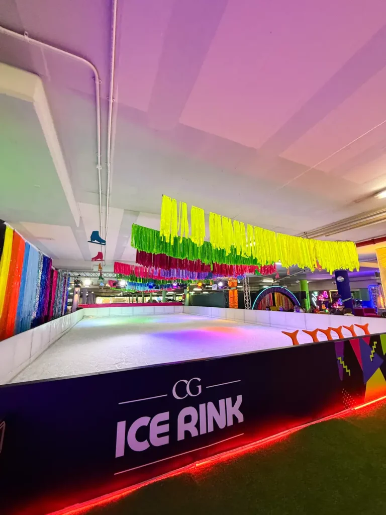 ice rink at cape gate